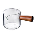 thumbnail image 1 of Inteprter Taza medidora de vidrio resistente al calor, boca suave, fácil de resistente y duradera, taza medidora para café expreso Cocina y Comedor Estilo 1, 1 of 6