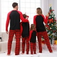 thumbnail image 5 of Onlypjs Family Matching Christmas Pajamas Sets – Holiday Red Plaid Long Sleeve Tops & Pants for Women, Men, Couples, 5 of 7