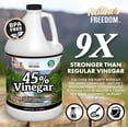 thumbnail image 6 of Nature's Freedom 45% Concentrated Vinegar Cleaning Solution, Multi-Purpose Household Cleaner, 1 Gallon, 6 of 9