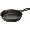 thumbnail image 1 of RENZHANG-H5MS Cast Iron Skillet, Black, Mini, 1 of 4
