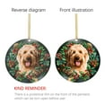 thumbnail image 5 of Goldendoodle Ornament, Golden Doodle Christmas Ornaments 2025, Dog Ornaments for Christmas Tree - Goldendoodle Gifts, Golden Doodle Gifts Women, 5 of 9