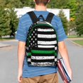 thumbnail image 4 of Disketp American Flag Mochila Escolar de 15 Pulgadas, Mochila Ligera para Estudiantes, Viajes y Trabajo, Cómoda y Resistente para el Uso Diario, 4 of 6