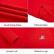 thumbnail image 5 of Camiseta de compresión DEVOROPA para niños, fútbol y béisbol, roja, 5 of 7