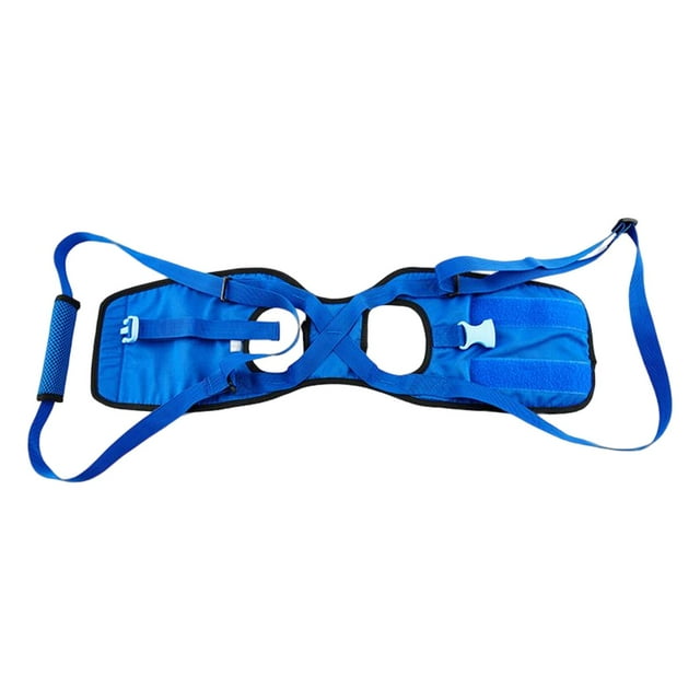 GROWTH TANK Dog Support Harness, Auxiliary Belt Portable Adjustable Comfortable Canine Aid Blue M
