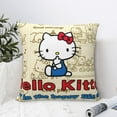 thumbnail image 6 of Hello Kitty Pillow Cover, Square Throw Pillow Cases For Couch Sofa Bed Living Room,Home Decorative, 20"X20", 6 of 9
