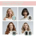 thumbnail image 2 of 6In1 MultiFunctional Hair Dryer Comb Set Hot AirStyler Hair Curler Straightening Curling Iron Styling Brush Tool EU Plug, 2 of 5