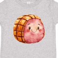 thumbnail image 4 of Inktastic Cute Kawaii Ham Boys or Girls Toddler T-Shirt, 4 of 5