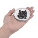 thumbnail image 4 of 20uds Cuentas 10mm Unique Bargains Acero Inoxidable 4mm Agujero Diámetro Negro, 4 of 6