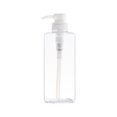 thumbnail image 3 of Basious 2pcs 280ml Refillable Empty Plastic Cream Lotion Dispenser Square Spray Pump Bottles for Cosmetic Shampoo Liquid Soap, 3 of 8