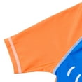 thumbnail image 5 of Bluey Bingo Little Boys Rash Guard and Swim Trunks Outfit Set Blue Orange 5-6, 5 of 5