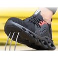thumbnail image 5 of Steel Toe Work Shoes for Men Women Nonslip Industrial Sneakers Unisex Anti-pierce Construction Safety Shoes Lightweight Sports Shoes, 5 of 8