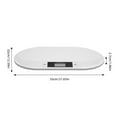 thumbnail image 6 of Multi-Functional Scale for Weighing Rabbits, Cats, Dogs 20 kg/44 lbs Automatic Shut Off Puppy Weighing Scale Pet Weight Scale with Overload Indicator, 6 of 6
