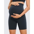 thumbnail image 2 of Shorts CRZ YOGA Butterluxe Maternidad Cintura Alta 15 cm Azul Marino Talla L, 2 of 6