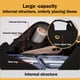 thumbnail image 5 of Bolsa de lona deportiva, bolso de hombro para gimnasio, bolso de fin de semana, bolsa con compartimentos para ropa húmeda y seca, bolsa de fitness, bolsa de mano para yoga y ejercicio, bolsa, 5 of 8