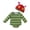 Green, variant on JFOPQVSM 2 Pack Baby Boys Girls Halloween Hungry Crochet Knit Bodysuit Romper with Hat (0-18M)