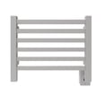 thumbnail image 2 of Amba Quadro Q-2016 Dual-Purpose Towel Warmer and Radiator with 6 Bars, Brushed Finish, 2 of 7