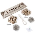 thumbnail image 4 of Cadeaux pour Maman / Grand-Mère / Papa de Fille / Fils - Diy Calendrier de Rappel d'Anniversaire en Bois de Famille, 4 of 5