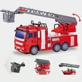 thumbnail image 4 of Camion de Pompier Télécommandé Sans Fil avec Lumières LED Modèle de Voitures d'Ingénierie pour Enfants Cadeaux, 4 of 7
