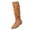 Brown, variant on XIMIN Women's Over The Knee High Boots Tall Boots Wide Calf Wide Width Western Low Heel Booties Slouch Knee High Chunky Boots Block Chunky Heel Slip On Knee High Boots
