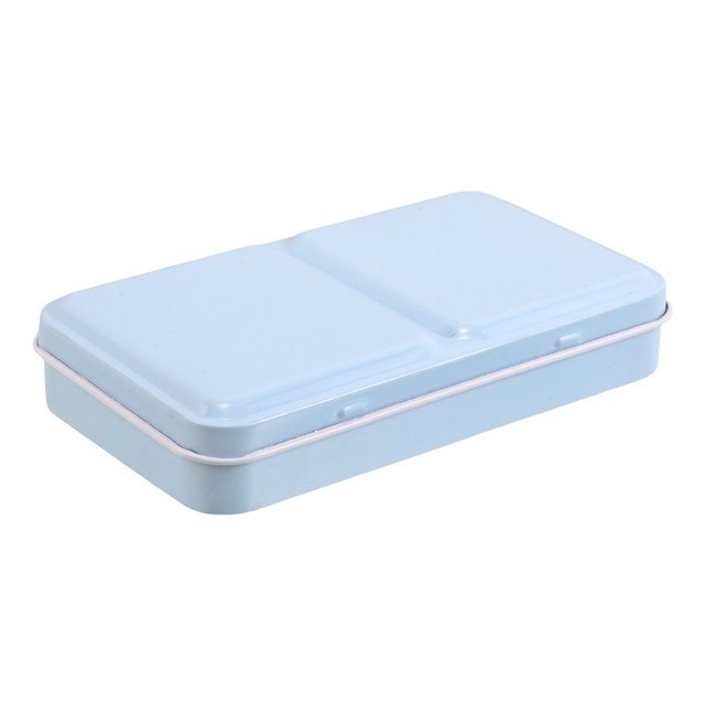 BESTYASH Caja Metálica Para Pintura Acuarela Vacía Con Compartimentos Para Organización Eficiente