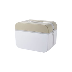 first aid kit, first aid kit, medicine storage box, first aid cabinets, medicine storage bins, portable multi-layer first aid kit, brown