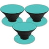 MightySkins POSOCK-Solid Turquoise Skin Decal Wrap for Sticker - Solid Turquoise - Pack of 3