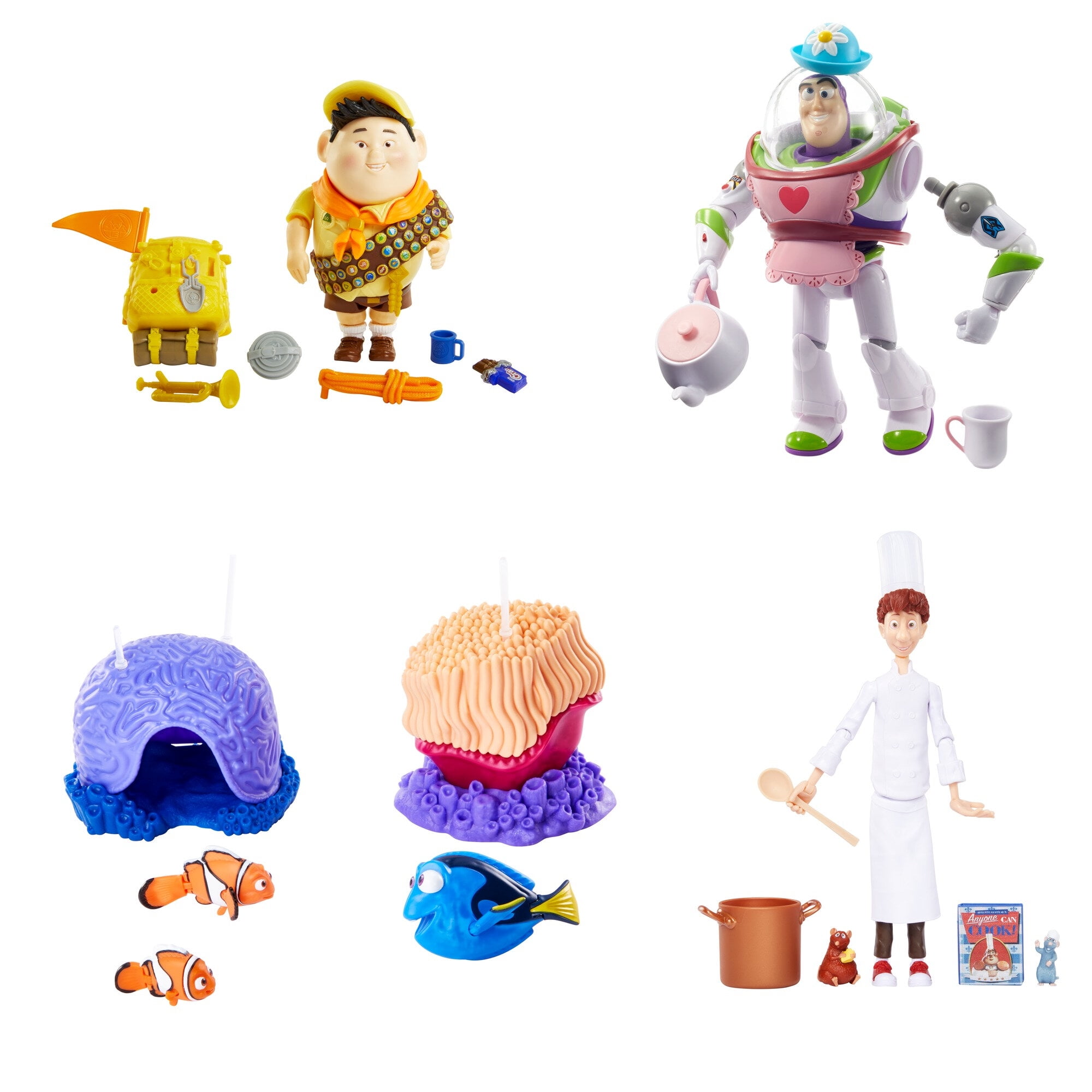 Disney And Pixar Featured Favorites Collectable Posable Authentic