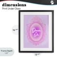 thumbnail image 4 of Stupell Industries Eclectic Dream On Ornate Mirror Black Framed Print Under Glass, 13 x 16, by Ziwei Li, 4 of 8