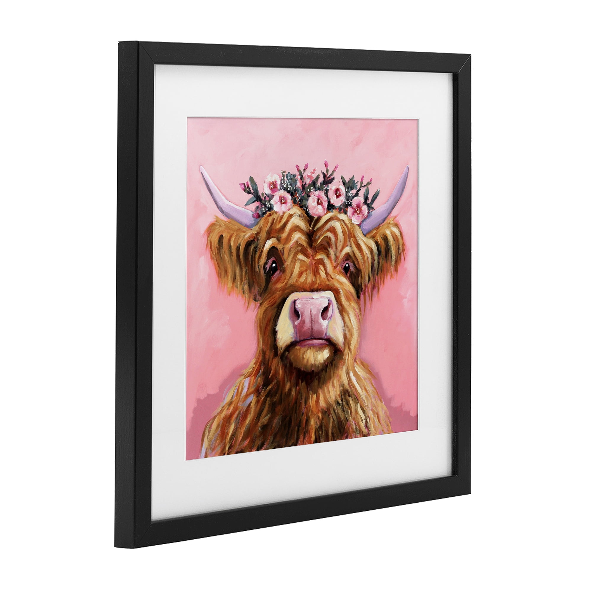 Stupell Industries Grace Of The Glen Black Framed Print Under Glass, design by Lucia Stewart