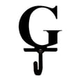 thumbnail image 1 of Letra G - Gancho de pared pequeño(WH-G-S) Village Wrought Iron WH-G-S, 1 of 1