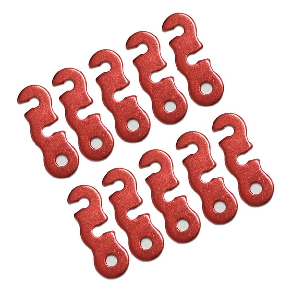 10 Pcs Tent Rope Buckles Aluminium Alloy Wind Cord Rope Tensioner Fastener Guyline Cord Adjuster Tent Tensione