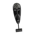thumbnail image 2 of Escultura de máscara africana, decoración de escritorio, decoración del hogar, adorno de mesa antiguo, estatua de arte abstracto para estante, Bar, , 10x6x335cm, 2 of 8