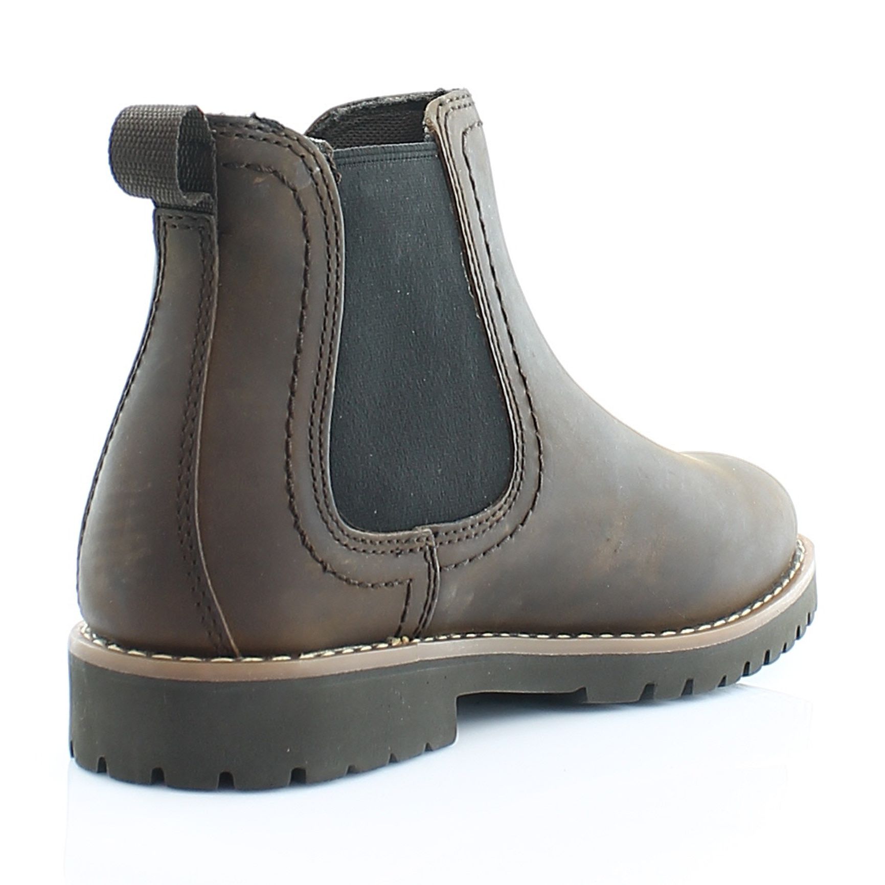 Rockport Weather Or Not Waterproof Chelsea Boots – Men's Brown Leather, Wide Width (E), Slip-On