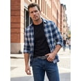 thumbnail image 2 of Timarkment Belts for Men Stretch Braided Mens belts Woven Elastic Men Belts for Casual Jeans and Pants, 2 of 7