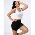 thumbnail image 3 of INNERSY Womens Breathable Period Boxers Underwear High-Waist Menstrual Panties 3-Pack(L,Black), 3 of 11