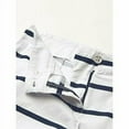 thumbnail image 4 of Nautica Women's Comfort Tailored Stretch Cotton Solid and Novelty Short, Navy/White, Medium, 4 of 6