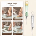thumbnail image 4 of Oleegame 2PC Vegetable Peeler Stainless Steel 5 In 1 Multifunctional Peeler Multifunctional Line Fish Maw Deveiner Tool Cleaner Kitchen Tool, 4 of 7