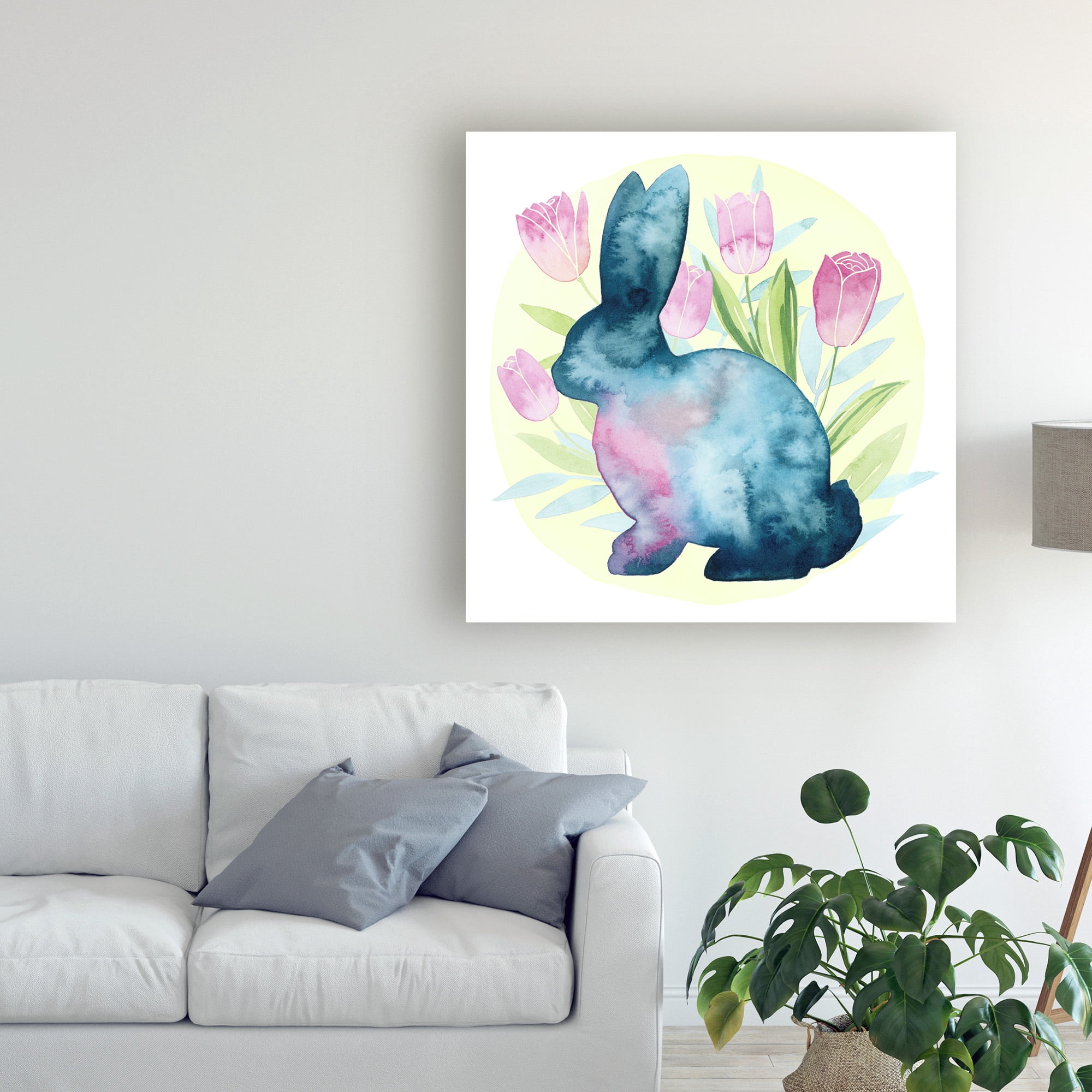 Trademark Fine Art 'Tulip Easter I' Canvas Art by Grace Popp
