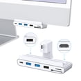 thumbnail image 1 of Adaptador USB GEWOKLIY 8 en 1 para iMac de 24 pulgadas M1/M3/M4 con HDMI 4K, 1 of 8