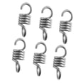 thumbnail image 1 of Suspensión de gancho de suspensión de resorte de extensión de 6 piezas para silla de hamaca giratoria de patio Macarena Resortes de ganchos de suspensión, 1 of 5