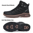 thumbnail image 4 of Dannto Mens Mid Ankle Hiking Boots Water Resistant Outdoor Snow Shoes Lightweight Walking Trekking Tactical Hunting Sneakers, 4 of 9