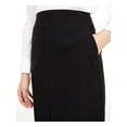 thumbnail image 3 of ALFANI Womens Black Pocketed Knee Length Pencil Skirt Size: L, 3 of 4