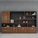 thumbnail image 5 of Luxury L Shaped Office Desk Corner Computer Conference Reception Office Desk Organizer Executive Bureau Meuble Table Furniture My Lux Decor Round, 5 of 13