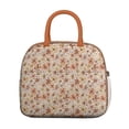 thumbnail image 2 of Flower Lunch Bag for Women Men Reusable Insulated Lunch Bags, Leakproof Cooler Food Lunch Tote Bag, Large Capacity Lunch Box for Work School Travel Picnic, 2 of 7