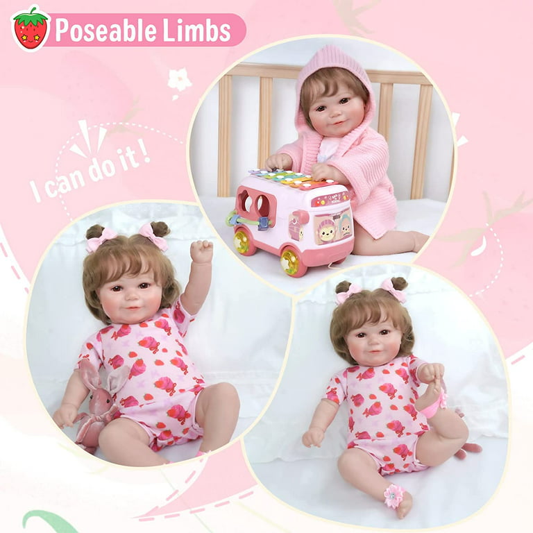 Bebe reborn real alive newborn baby silicone dolls toys for
