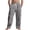 Dark Gray, variant on ZZwxWA Linen Cargo Pants for Men Summer Casual Elastic Waist Pants with Pockets Relaxed Fit Beach Yoga Travel Lounge Pants My Order