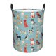 thumbnail image 1 of Fotbe Animal Dog Cesto de Ropa con Asas, Cesto Impermeable de Gran Capacidad, Bolsa de Lavado para Dormitorio, Cesto de Ropa con Ruedas y Asas-Small, 1 of 6