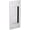 Chrome, variant on Baldwin Pd006.Pass Santa Monica Passage Pocket Door Set - Brass