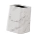 thumbnail image 4 of Papelera de baño de mármol, cubo de basura, contenedor de basura, cesto de basura para habitación Blanco L, 4 of 9