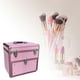 thumbnail image 5 of Estuche de tren de maquillaje multifunción Bolsa de herramientas de peluquería Maleta de manicura de 48 ranuras rosa con correa Yuyangstore estuche de maquillaje, 5 of 7